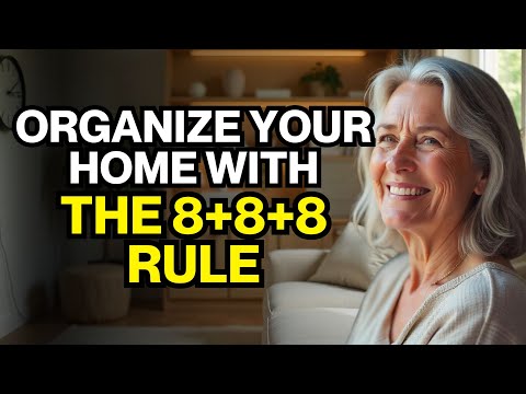 Organize YOUR HOME and DAY with the MIRACLE 8+8+8 Rule in Just 24 Hours!