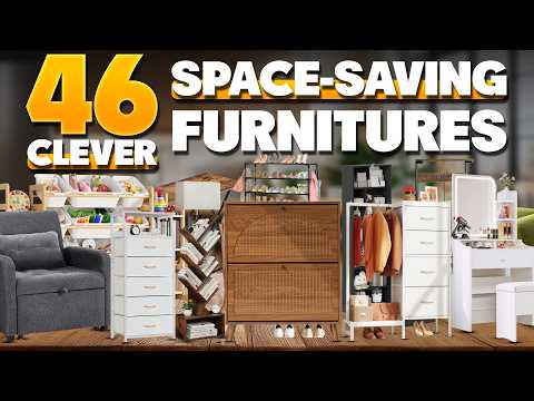 46 Clever Space Saving Furniture On Amazon You Must Try in 2026!