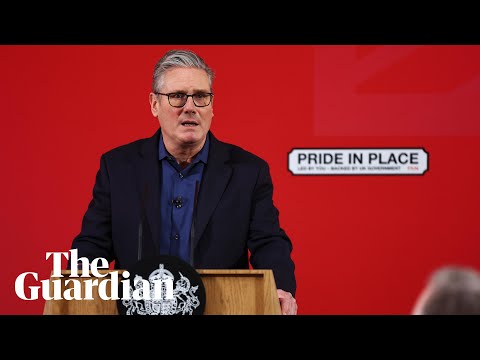 UK prime minister Keir Starmer delivers speech in East Sussex – watch live