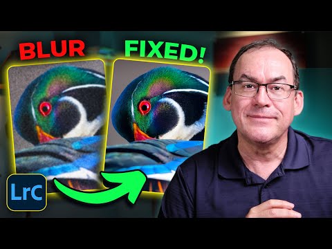 How to get soft images tack sharp IN LIGHTROOM Classic and ADOBE CAMERA RAW