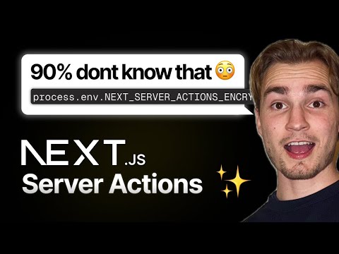 Next.js Server Actions Simply Explained in just 5 Minutes
