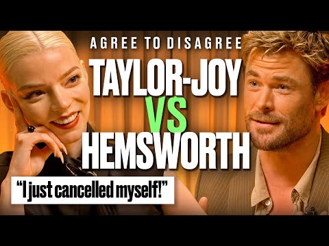 Chris Hemsworth & Anya Taylor-Joy Argue Over the Internet's Biggest Debates | Agree to Disagree