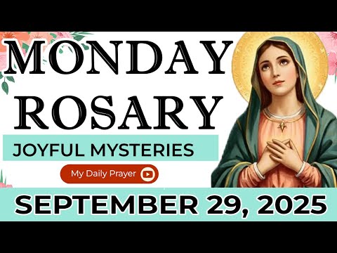 HOLY ROSARY  MONDAY 🟠JOYFUL MYSTERIES OF THE ROSARY🌹  SEPTEMBER 29, 2025 | WALK IN THE SPIRIT