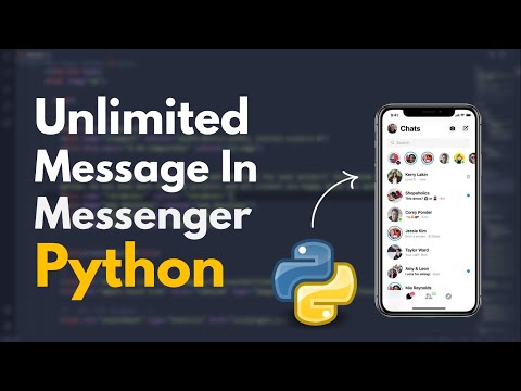 Python Project | Sent Unlimited Message In Facebook Messenger & WhatsApp Using Python