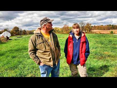 Morning Chores, Market Preparations, and Cleaning Up the Chicken Field