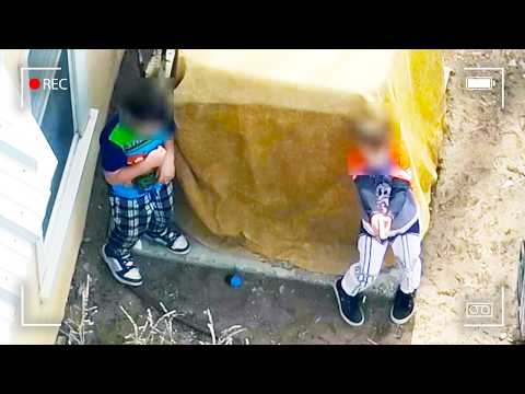 Police Face Off Against Armed 7 and 9-Year-Olds