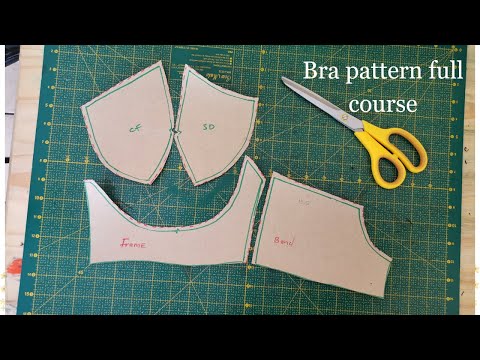 How to make bra pattern full course.