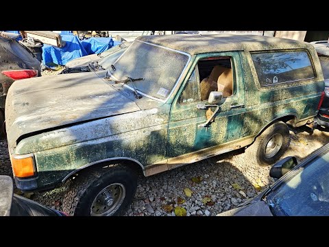 Junkyard 1987 Bronco For $800  Scrap/Parts? or Will It Run and Drive?  NNKH