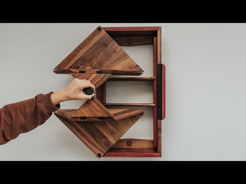 Building A Kinetic Liquor Cabinet