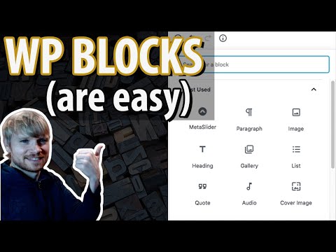 How to use the Wordpress Gutenberg Block Editor (full tutorial)