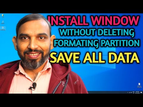 Window Installation Without Format Or Delete Any Partition | Save All Data | Techsolwin