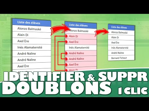 Comment trouver et supprimer les doublons dans Excel en un rien de temps !