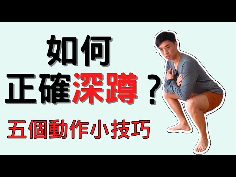 如何正確深蹲? 5個小技巧讓你馬上學會深蹲!    ▏北木健身