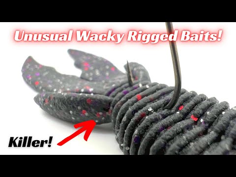 Unusual WACKY Rigged Baits You Need To Try!