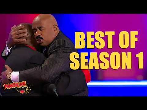 Best of Steve Harvey’s First Season on Family Feud: Funniest Answers & Reactions!