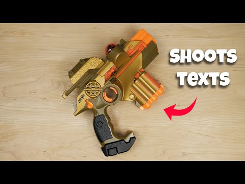 Can I Make a Laser Tag Gun Shoot Messages?