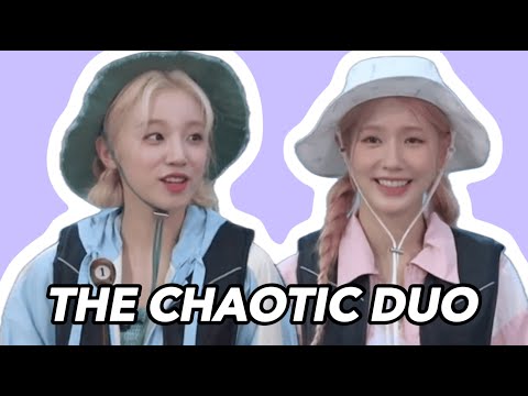 Miyeon and Yuqi being the most chaotic duo