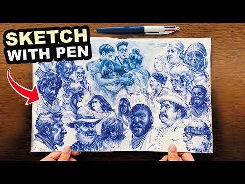 Can a CHEAP Pen Be GREAT for Sketching?