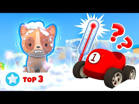 The 3 best helpers car adventures! 💥 Excavator, crane, and fire truck in action!