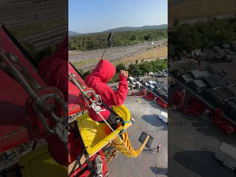 The Most Extreme DIY Slide! *100ft*