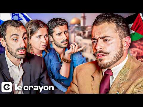 1 pro-palestinien vs 3 pro-israéliens. | Seul contre tous