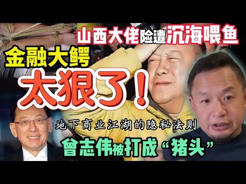 商界的黑吃黑，比电影更精彩！把大佬绑上混凝土沉海｜曾志伟被暴揍成“猪头”，杨受成有多狠？ ｜为何A股一定是个死局？ #大老王智汇 #商业 #商战  #经济  #揭秘  #财富