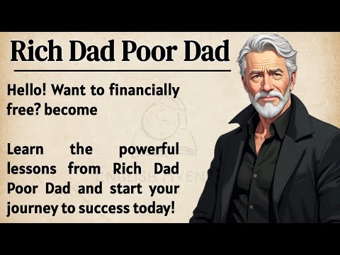 Rich Dad Poor Dad || Learn English Through Story 🔥|| Graded Reader || Financial Freedom Secrets