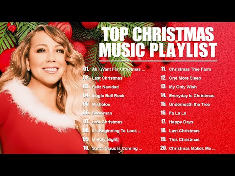 TOP 100 Christmas Songs 2026 🎅🏻Mariah Carey, Ariana Grande, Justin Bieber 🎄Merry Christmas Playlist