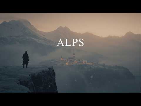 Winter in the Alps | Seek Warmth in a Quiet Village | Study Sleep Relax