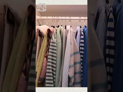 How I Made My Closet Super Organized With One Hanger!