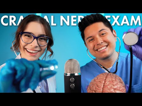 The Best Cranial Nerve Exam Ever Made ft. @Celaine's ASMR  | ASMR Medical Roleplay