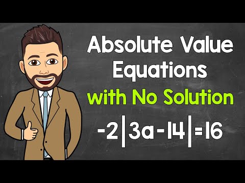 Absolute Value Equations with No Solution | Math with Mr. J