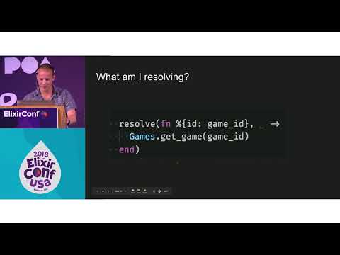 ElixirConf 2018 - Making a GraphQL Server with Absinthe & Dataloader - Aaron Votre
