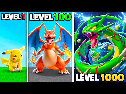 Level 1 to 1000 LEGENDARY POKEMON in GTA 5!