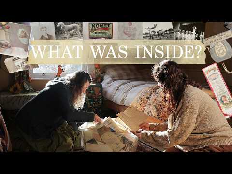 We Bought A Vintage Charity Shop Mystery Box - Ephemera in the Attic