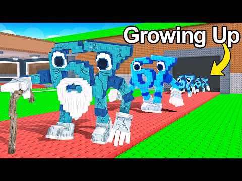 GROWING UP as a BRAINROT in Steal a Brainrot!