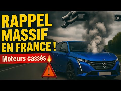 🚨 Rappel massif STELLANTIS : Plus de 600 000 voitures concernées – Moteurs BlueHDi à remplacer !