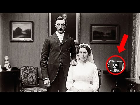 1898 Portrait Resurfaces — And Experts Pale When They Spot the Mask Resting Beside the Groom