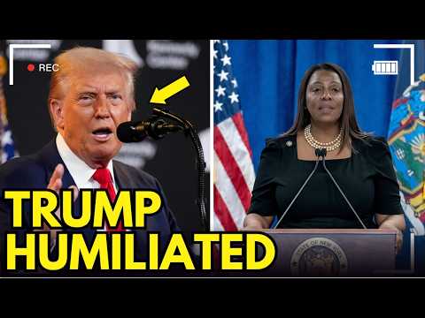 TRUMP PANICS as Letitia James Case BACKFIRES