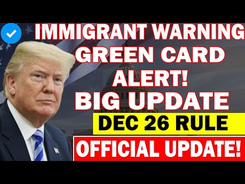 🚨 ALERT! U.S. Green Card Travel Rules Change Dec 26 – What Every Immigrant Needs to Know