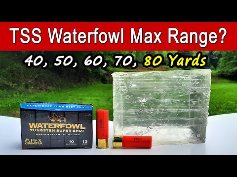 What Is The Max Range For TSS Waterfowl Ammo? TESTED
