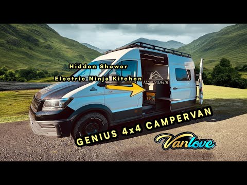 Vanlife | One Genius 4x4 Campervan Design You Have To See!