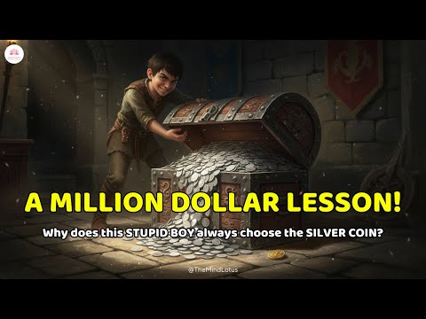 Why does this STUPID BOY always choose the SILVER COIN? A million dollar lesson!