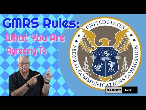 GMRS Rules: What You're Agreeing To
