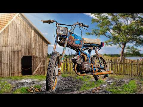 ВОССТАНОВИЛИ МОПЕД КАРПАТЫ 1981 ГОДА!