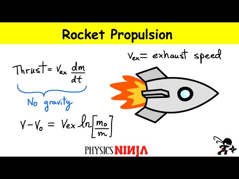 Rocket Thrust and Speed Calculation