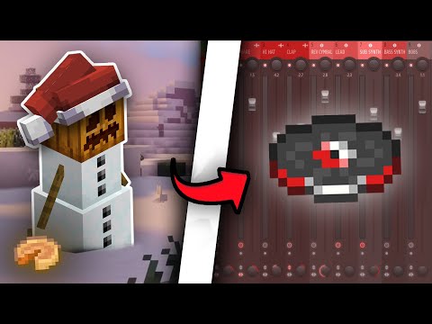 Producing a song with ONLY a SNOW GOLEM (Christmas special!)