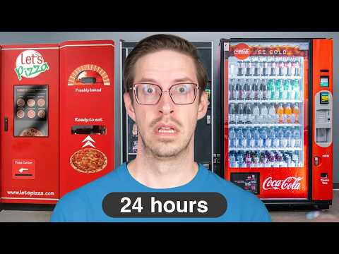 I Ate From Only Vending Machines For A Day