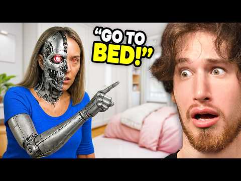 Kid Replaces Mom with AI ROBOT....