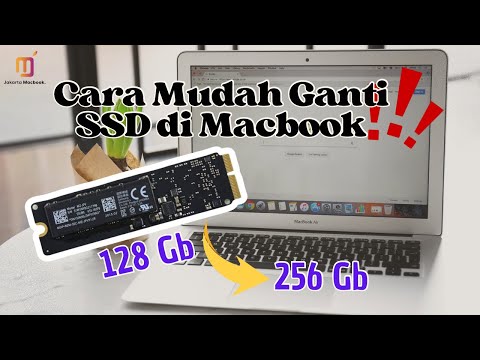Tutorial Upgrade SSD MacBook Air 2017‼️💻